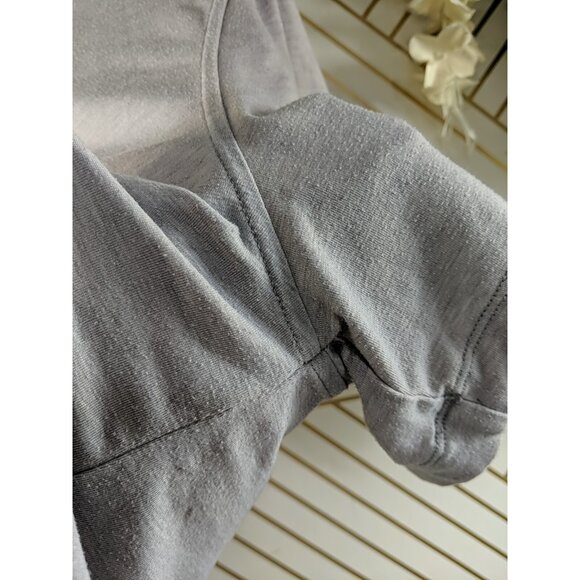 Lululemon Men's Button Short Sleeve Polo Shirt Gray Size Medium READ - Picture 7 of 10